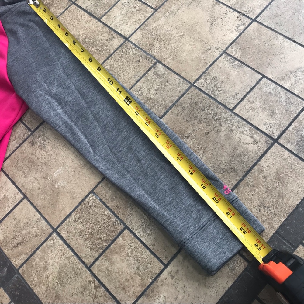 Hot Pink Adidas Zip Up Jacket - Picture 9 of 10